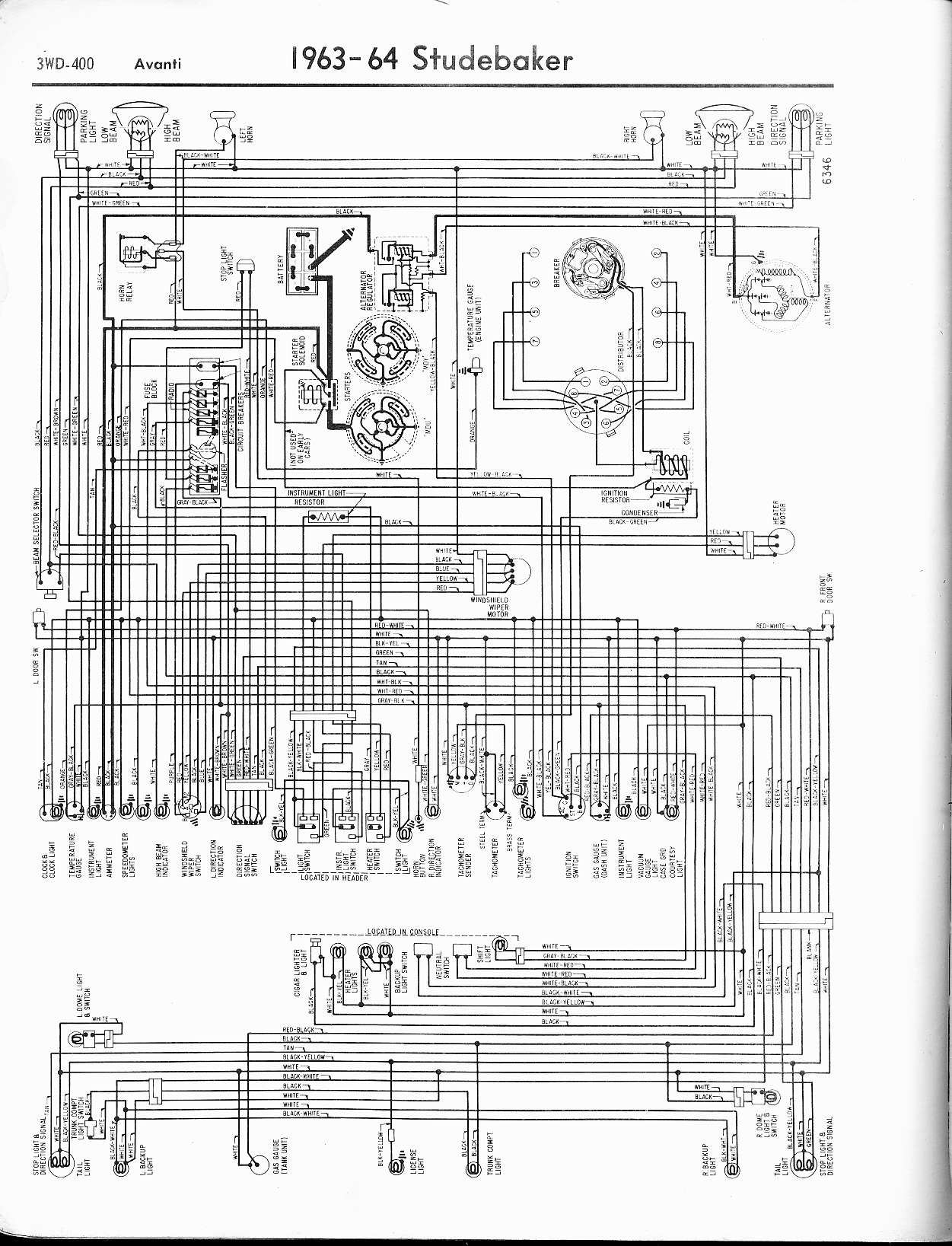 Wiring Manual PDF: 1929 Studebaker Wiring Diagram